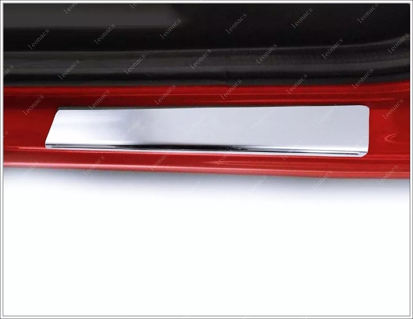 Peugeot 3008 Mk1 PEUGEOT 3008 MK1 2009-2016 Kapı eşiği 4 kapı P.çelik SUV (Taşlı) - 2608 300205T - Görsel 2