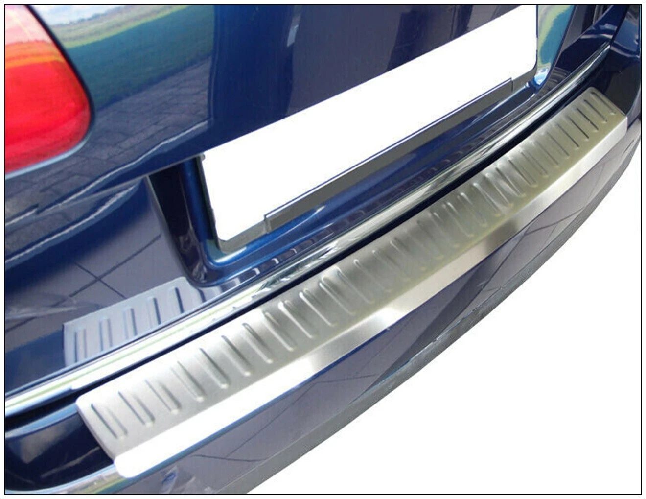 Volkswagen PASSAT B6 VW PASSAT B6 2005-2011 Arka Tampon Üstü Koruma P.Çelik SW (Taşlı) - 3515 120026T - Görsel 2