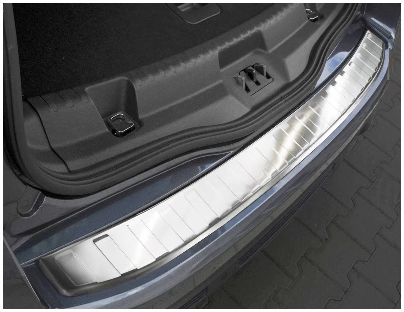 Ford GALAXY MK3 FORD GALAXY MK3 2015> Arka Tampon Üstü Koruma P.Çelik - 1232 120220 - Görsel 2