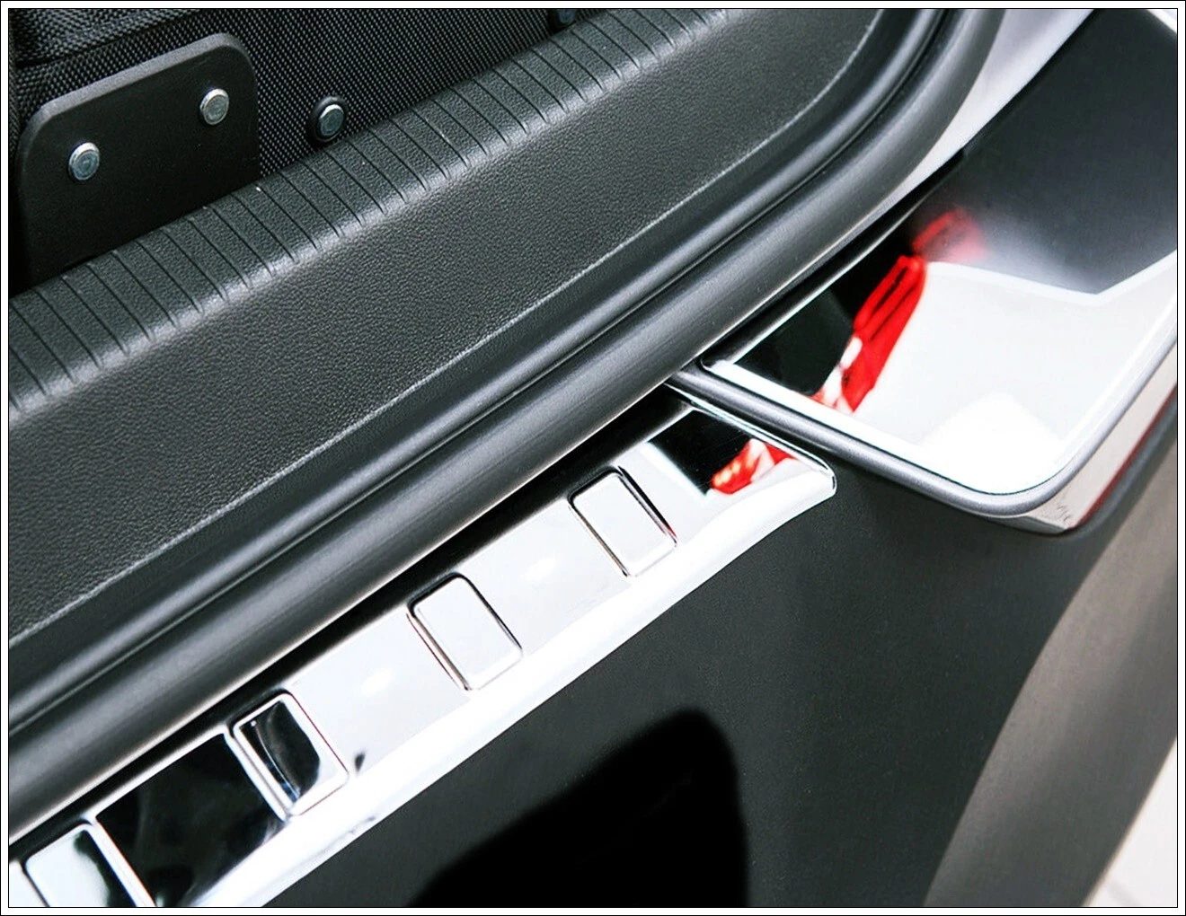 Opel GRANDLAND X OPEL GRANDLAND X 2017> Arka Tampon Üstü Koruma 3 Prç. P.Çelik - 2524 120226 - Görsel 2