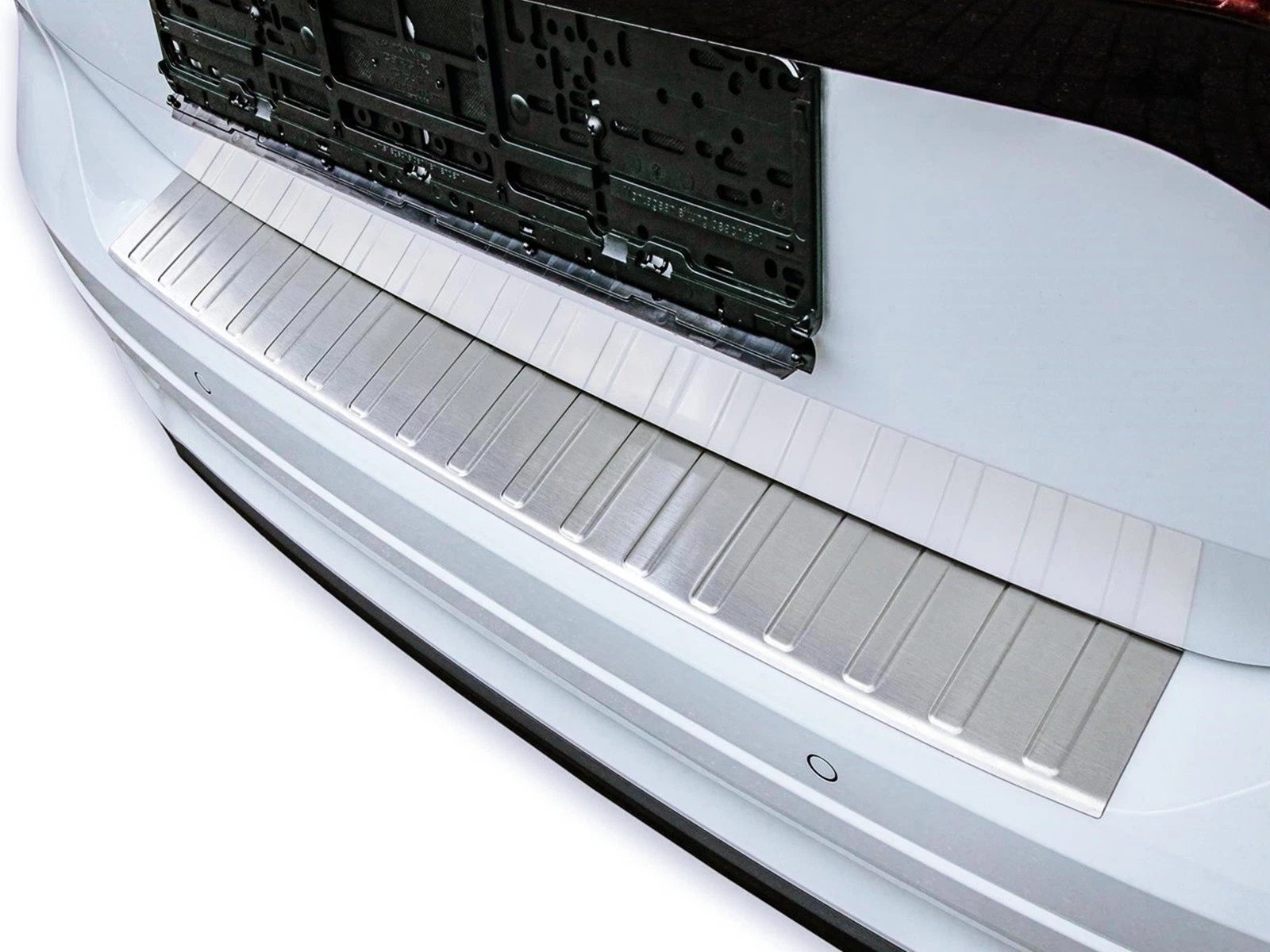 Volkswagen T-CROSS VW T-CROSS 2018> Arka Tampon Üstü Koruma P.Çelik (Taşlı) - 3555 120200T - Görsel 2