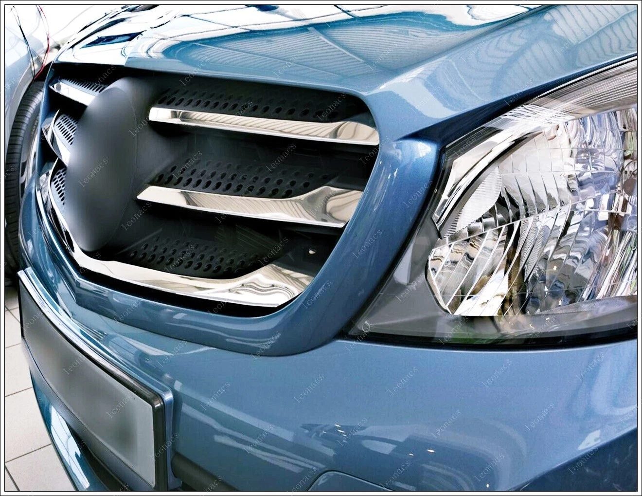 Mercedes CITAN W415 MERCEDES CITAN 2013> Ön Panjur 5 prç. P.Çelik - 2119 400060 - Görsel 2