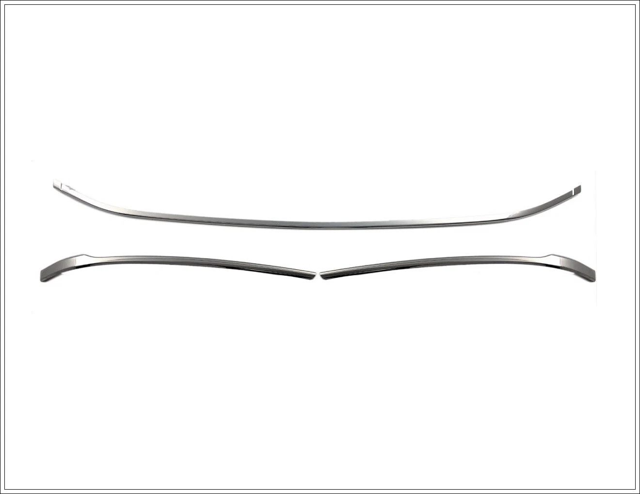 Volkswagen PASSAT B8,5 VW PASSAT B8,5 2019> Ön Tampon Alt Çıtası 3 Prç. P.Çelik - 3554 400196 - Görsel 2