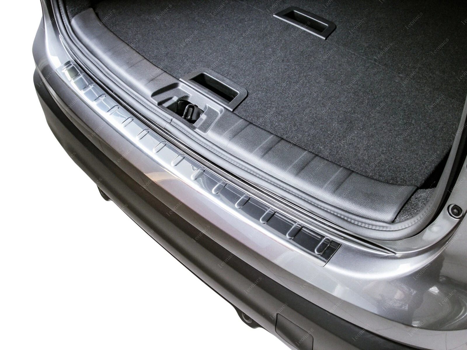 Nissan QASHQAI J11 NISSAN QASHQAI J11 2013-2017 Arka Tampon Üstü Koruma P.Çelik (Taşlı) - 2413 120058T - Görsel 2