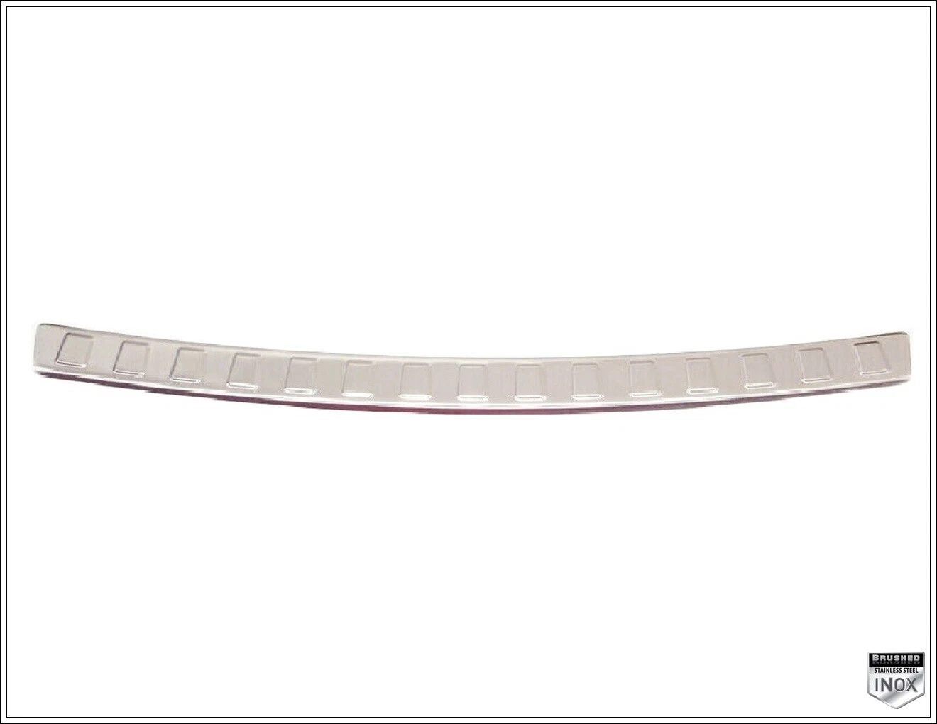 Mercedes B KLASSE W MERCEDES B CLASS W246 2011-2018 Arka Tampon Üstü Koruma P.Çelik (Taşlı) - 2127 120084T - Görsel 3