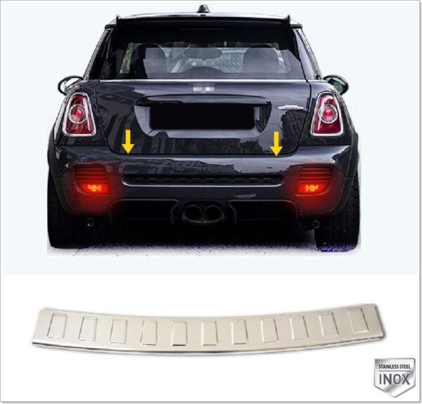 Mini COOPER  R 56 Arka Tampon Üstü Koruma FORMLU P.Çelik - 2213 120064