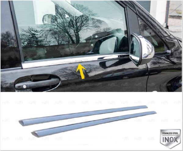 Mercedes VITO W447 Cam Çıtası 2 Pcs. P.Çelik - 2122 500221
