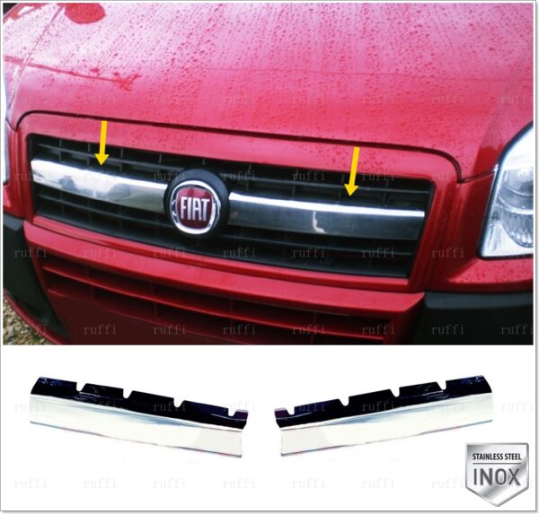Fiat DOBLO  MK1 Ön Panjur 2 pcs. P.Çelik - 1114 400004