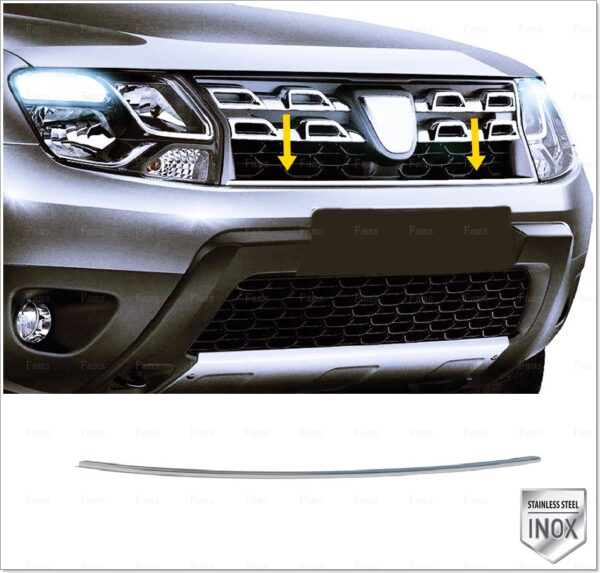 Dacia DUSTER Ön Panjur 1 pcs. P.Çelik - 3101 400103