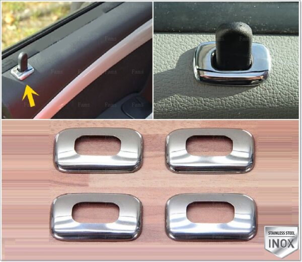 Dacia LOGAN  I İç Kilit Buton Çerçevesi 4pcs. P.Çelik - 3103 000068
