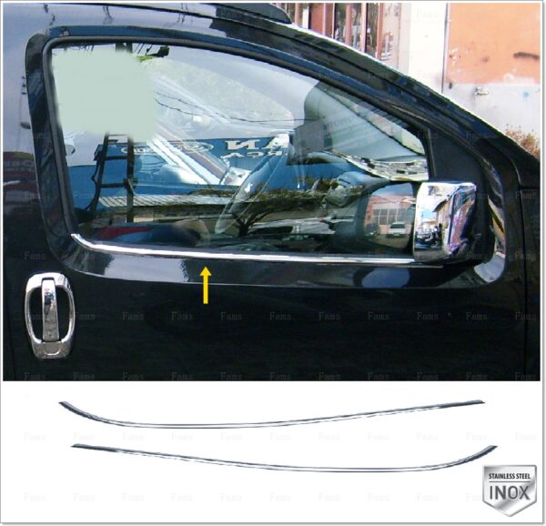 Fiat FIORINO / QUBO Cam Çıtası 2 Pcs. P.Çelik - 1116 500091