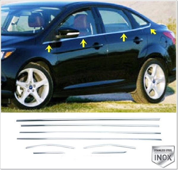 Ford FOCUS  Mk3 Cam Çıtası 8 Pcs. P.Çelik (SEDAN) - 1222 500144