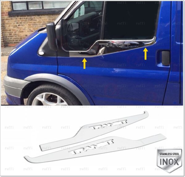 Ford TRANSIT MK7 Cam Alt Çıtası 2pcs P.Çelik GENİŞ - 1212 500236