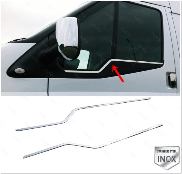 Ford TRANSIT  MK6 MK7 Cam Alt Çıtası 2 pcs P.Çelik - 1212 500237