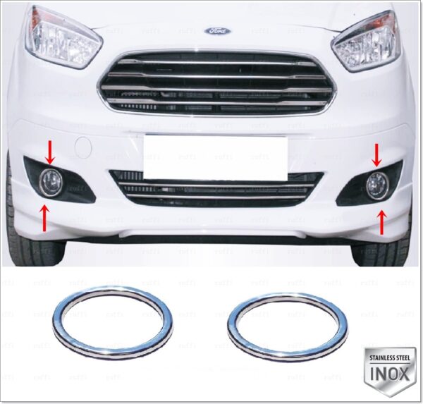 Ford COURIER Sis Farı Çerçevesi 2 Prç. P.Çelik - 1228 650031