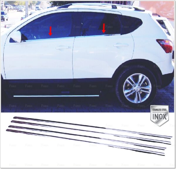 Nissan QASHQAI  J10 Cam Çıtası 4 Pcs. P.Çelik - 2407 500046