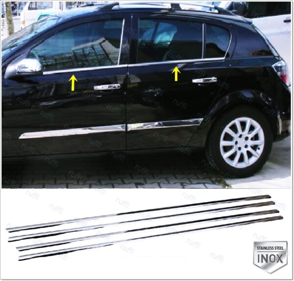 Opel Astra H Cam Çıtası 4 pcs. P.Çelik HB - 2501 500049