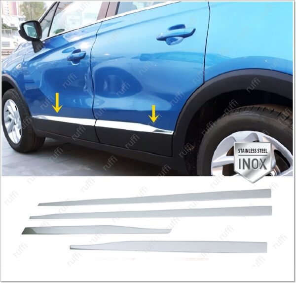 OPEL CROSSLAND  X Yan Kapı Çıtası 4 Prç. P.Çelik - 2532 900057