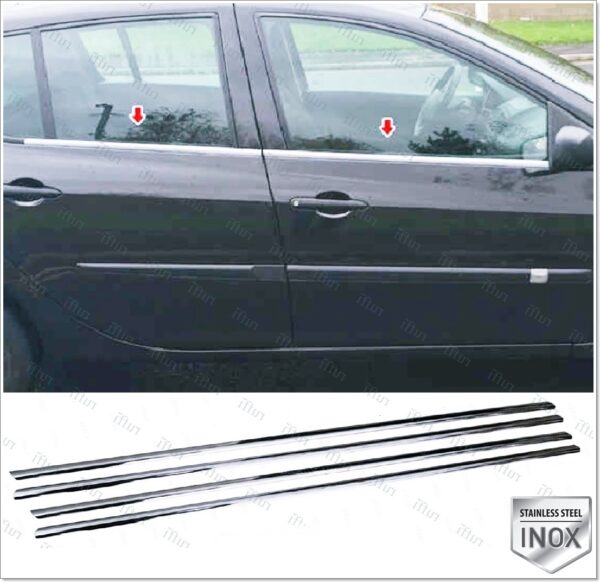 Renault CLIO Mk3 Cam Çıtası 4 Pcs. P.Çelik - 2803 500065
