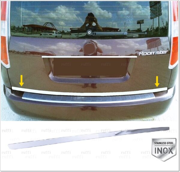Skoda ROOMSTER  MK2 Bagaj Alt Çıtası  P.Çelik - 3007 800198