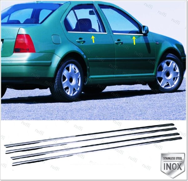 Volkswagen BORA Cam Çıtası 4 Prç. P.Çelik - 3502 500077