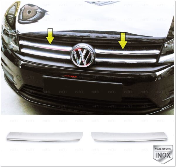 Volkswagen CADDY  IV Ön Panjur 2 prç. P.Çelik - 3504 400201