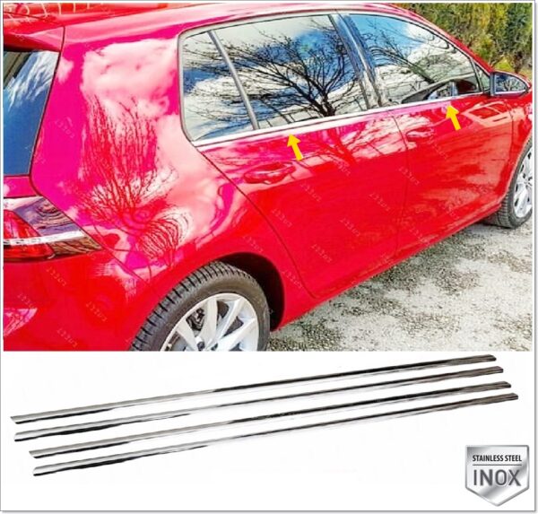 Volkswagen GOLF 7 Cam Çıtası 4 Prç. P.Çelik - 3543 500171