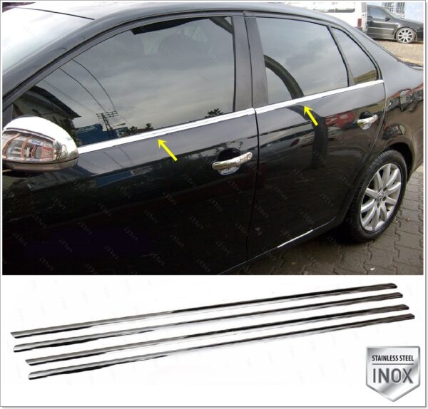 Volkswagen JETTA  III Cam Çıtası 4 Prç. P.Çelik - 3512 500079