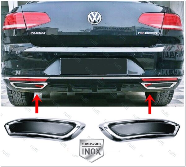 Volkswagen PASSAT  B8 Egsoz Çerçevesi  2 pcs. P.Çelik - 3545 000101