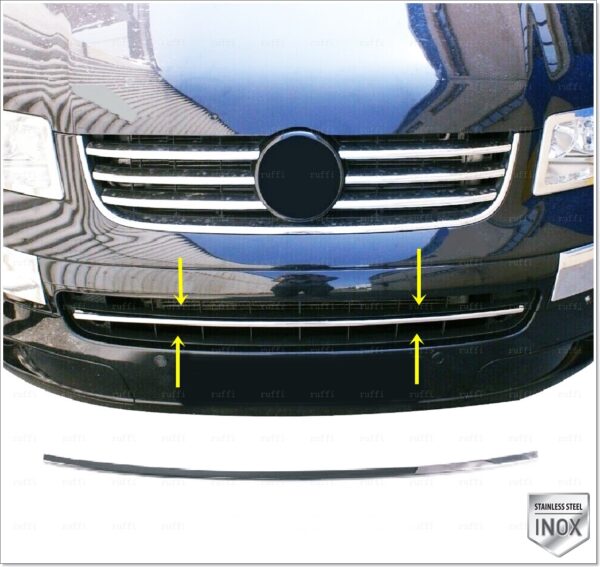 Volkswagen T5 CARAVELLE-MULTIVAN Alt Ön Panjur 1 prç. P.Çelik - 3532 400038