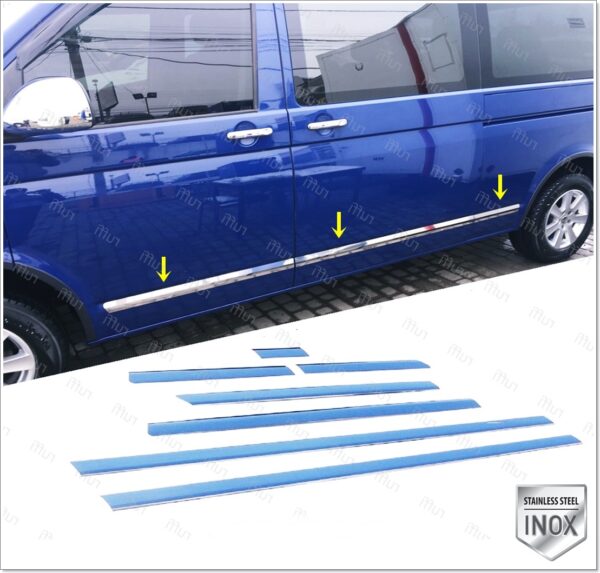 Volkswagen T5 CARAVELLE-MULTIVAN Yan Kapı Çıtası 7 kapı P.Çelik UZUN ŞASE - 3532 900025