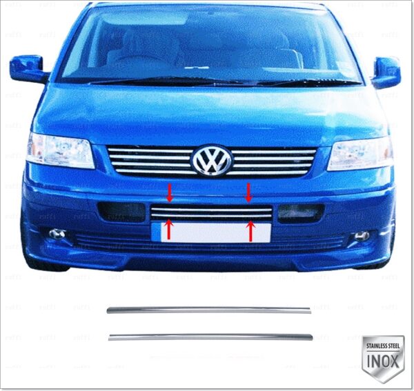 Volkswagen T5 TRANSPORTER Alt Ön Panjur 2 prç. P.Çelik - 3531 400036