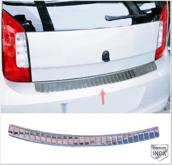 Volkswagen UP Arka Tampon Üstü Koruma P.Çelik - 3542 120042