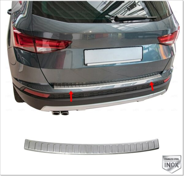 Seat ATECA Arka Tampon Üstü Koruma P.Çelik, ATECA Rear Bumper Sill Protector S.Steel,2923120140 Arka Tampon Üstü Koruma P.Çelik - 2923 120140